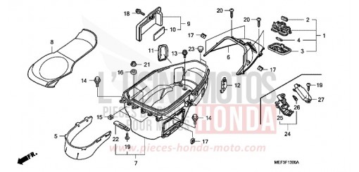 LUGGAGE BOX FJS400A9 de 2009